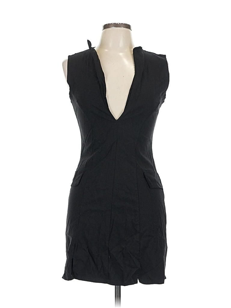Pre-owned Prettylittlething Cocktail Dress In Black