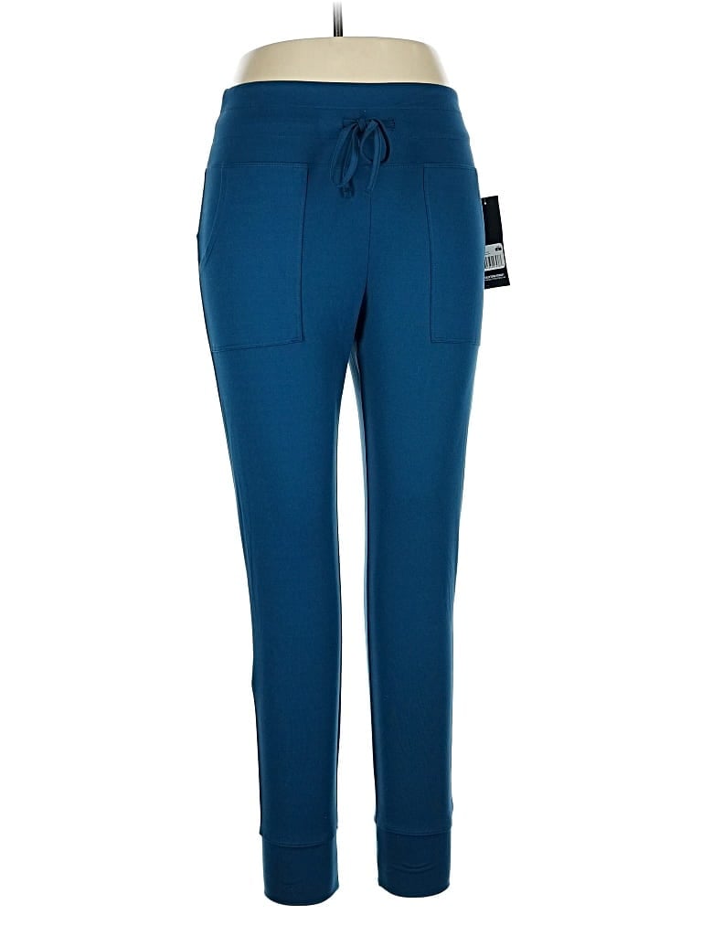 Pre-owned Bally Total Fitness Active Pants In Blue