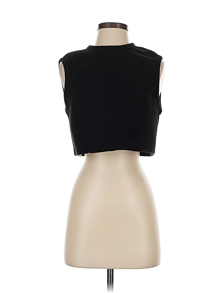 Pre-owned Mng Suit Sleeveless Blouse In Black