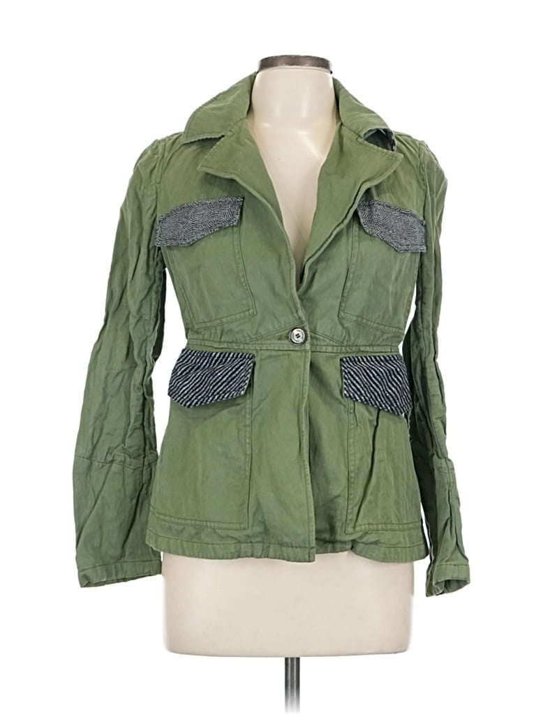 Pre-owned Gryphon New York Jacket In Green