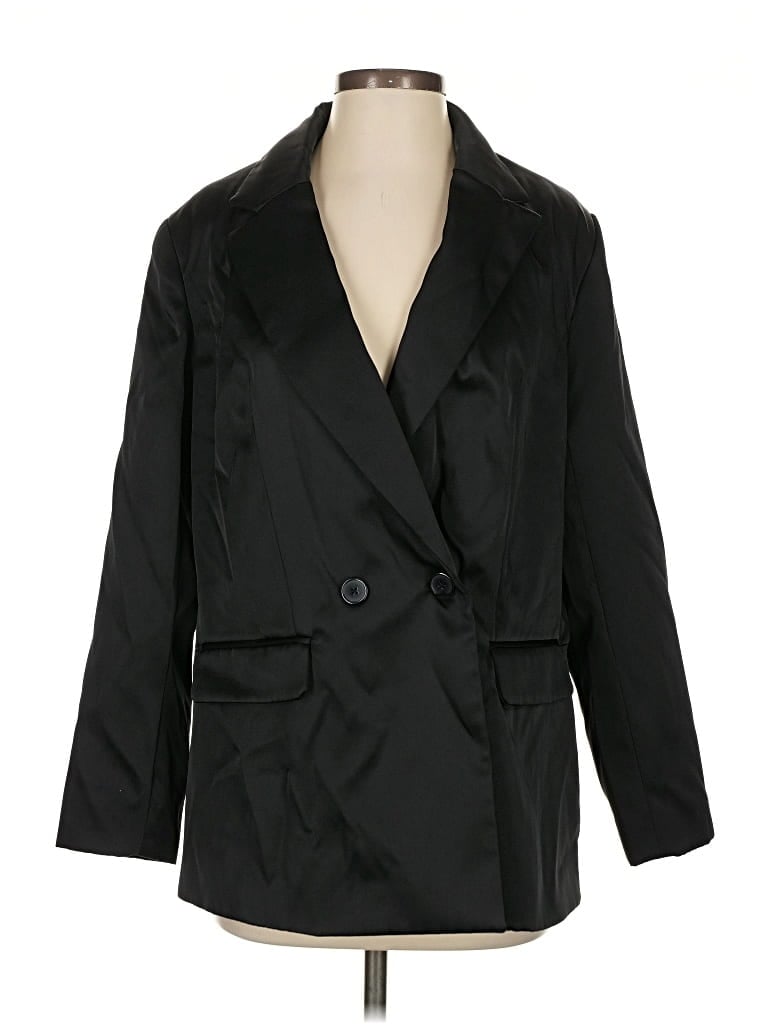 Pre-owned A New Day Blazer Jacket In Black