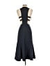 NBD Solid Black Blue Casual Dress Size S - photo 2