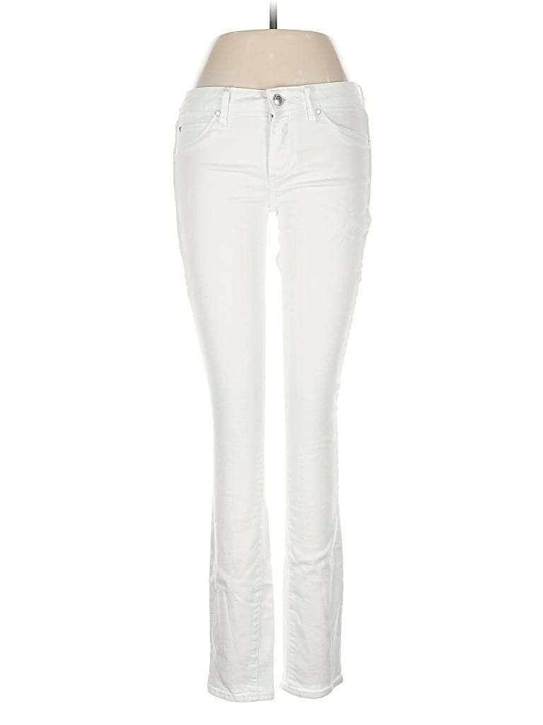 Pre-owned Articles Of Society Jeans In White