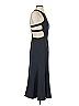 NBD Solid Black Blue Casual Dress Size S - photo 4