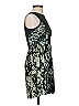 Evil Twin Graphic Teal Cocktail Dress Size XS - photo 4