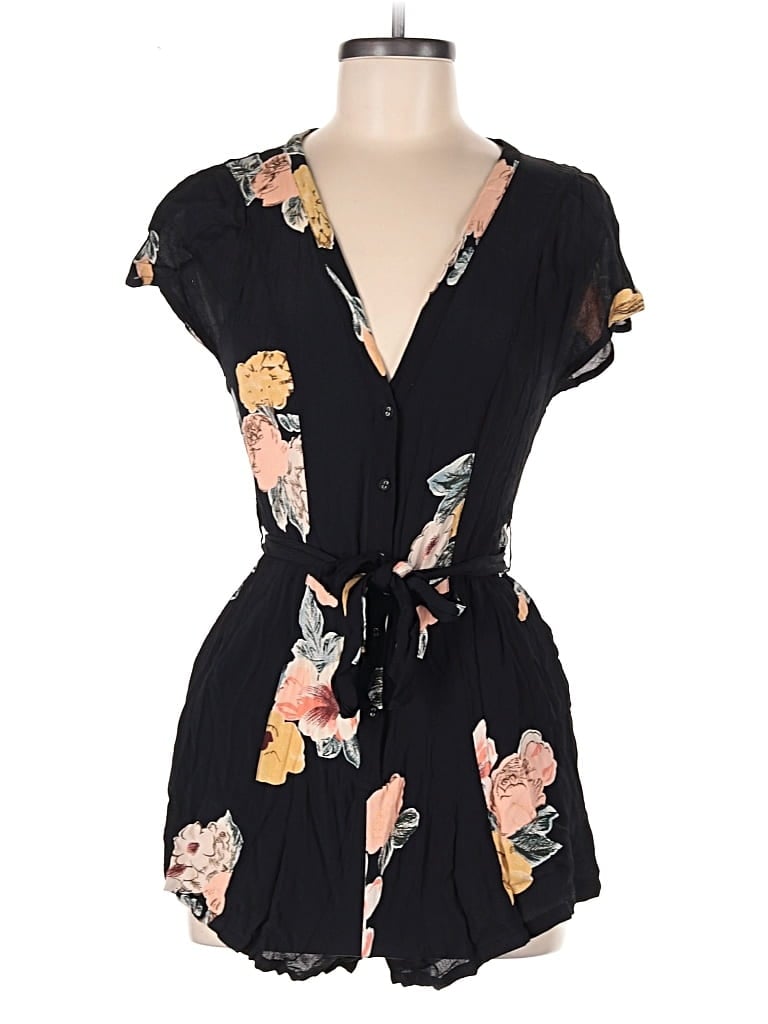 Pre-owned Staring At Stars Romper In Black