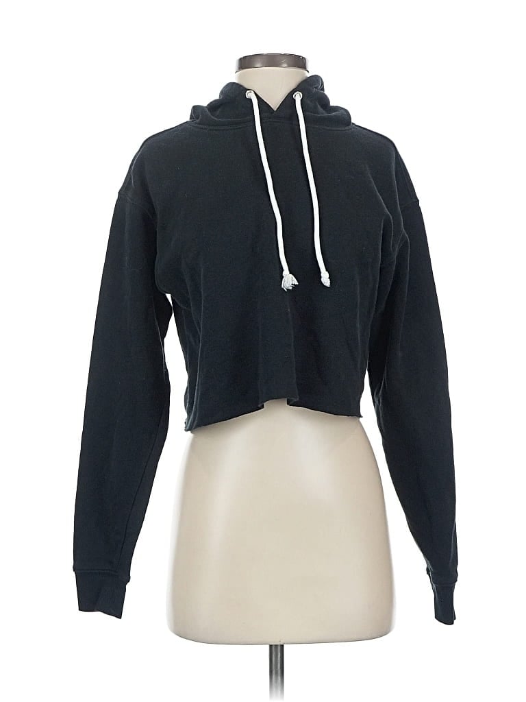 Pre-owned Wild Fable Pullover Hoodie In Black