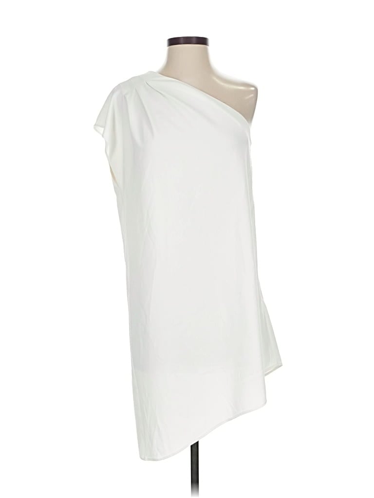 Pre-owned Alice And Olivia Alice + Olivia Cocktail Dress In White