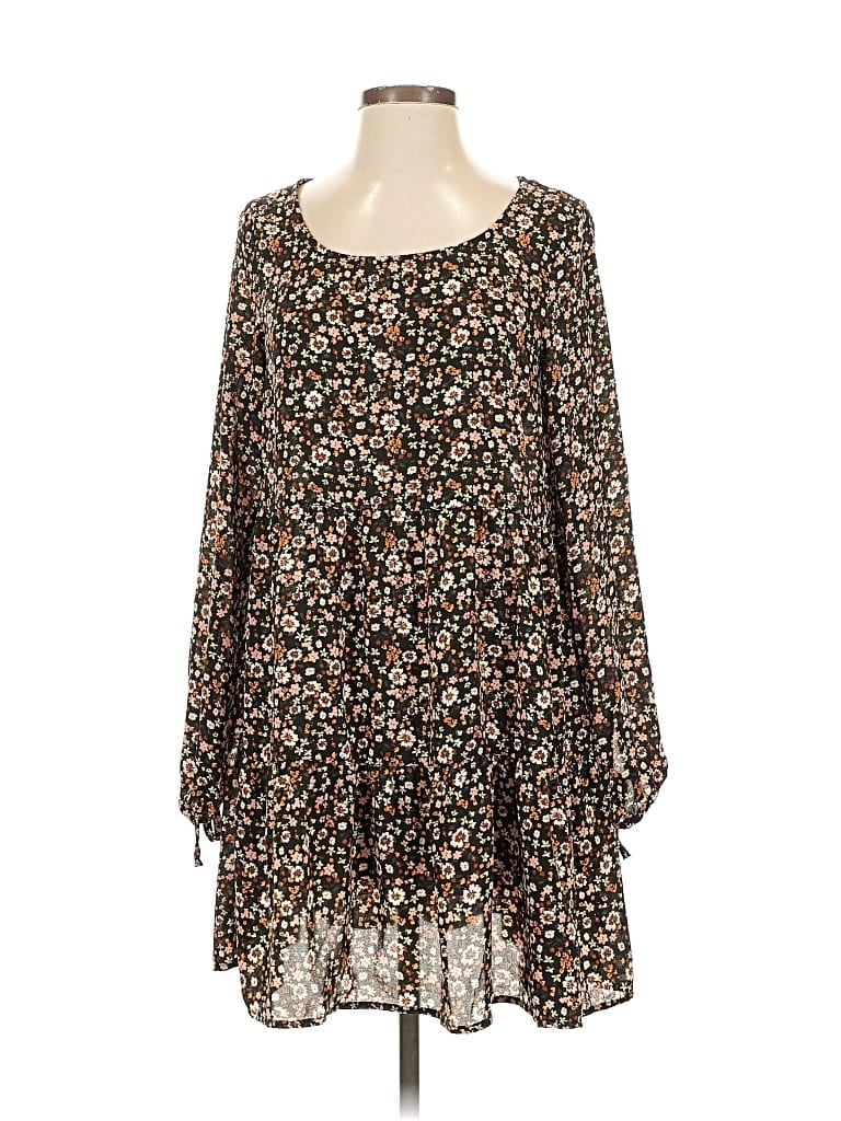 Pre-owned Wild Fable Casual Dress In Black