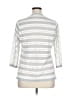 Peace of Cloth Stripes Silver Pullover Sweater Size XL - photo 2
