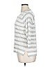 Peace of Cloth Stripes Silver Pullover Sweater Size XL - photo 5