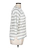 Peace of Cloth Stripes Silver Pullover Sweater Size XL - photo 4