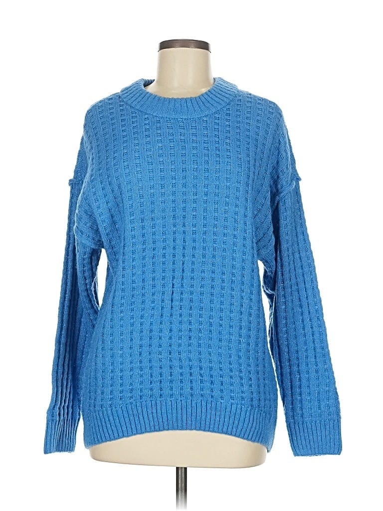 Pre-owned Sonoma Goods For Life Pullover Sweater In Blue