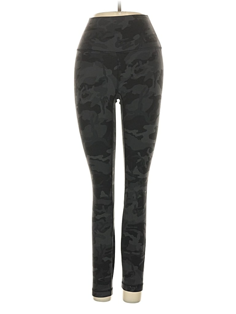 Pre-owned Lululemon Athletica Active Pants In Black