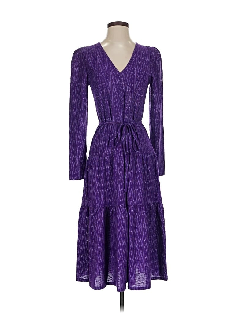 Pre-owned Assorted Brands Casual Dress In Purple