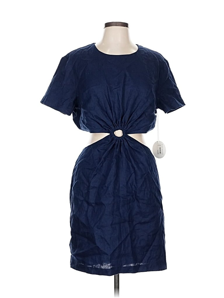 Pre-owned Staud Casual Dress In Blue