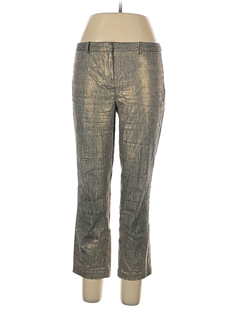 Pre-owned Robert Rodriguez Dress Pants In Gold