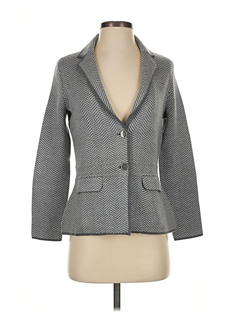 Talbots Wool Cardigan Sweater In Multi