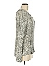 Quinn Metallic Silver Gray Pullover Sweater Size M - photo 4