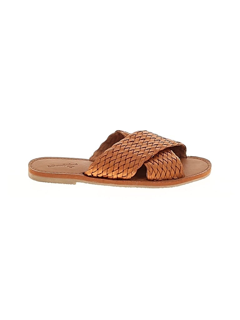 Pre-owned Universal Thread Sandals In Brown