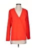 French Connection 100% Polyester Orange 3/4 Sleeve Blouse Size 4 - photo 1