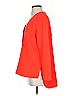 French Connection 100% Polyester Orange 3/4 Sleeve Blouse Size 4 - photo 5