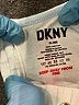DKNY 100% Cotton Blue Long Sleeve Onesie Size 0-3 mo - photo 3
