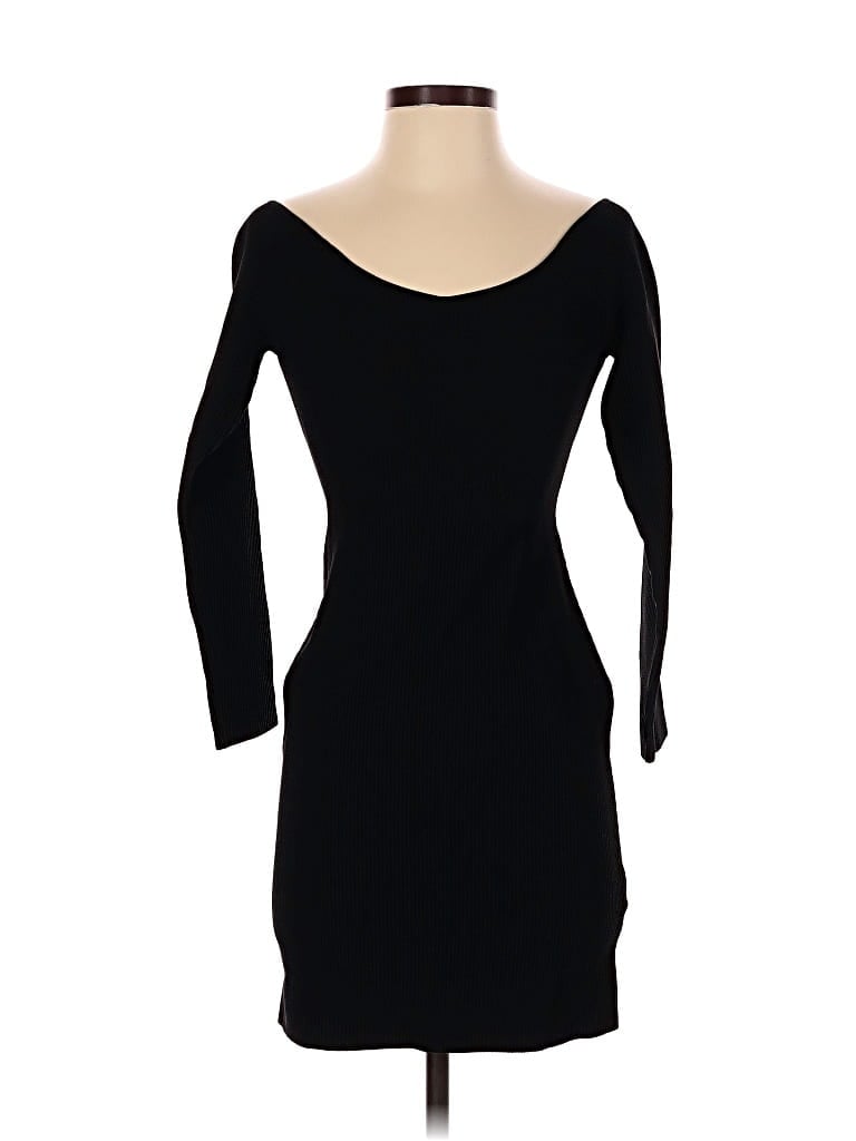 Pre-owned Babaton Cocktail Dress In Black