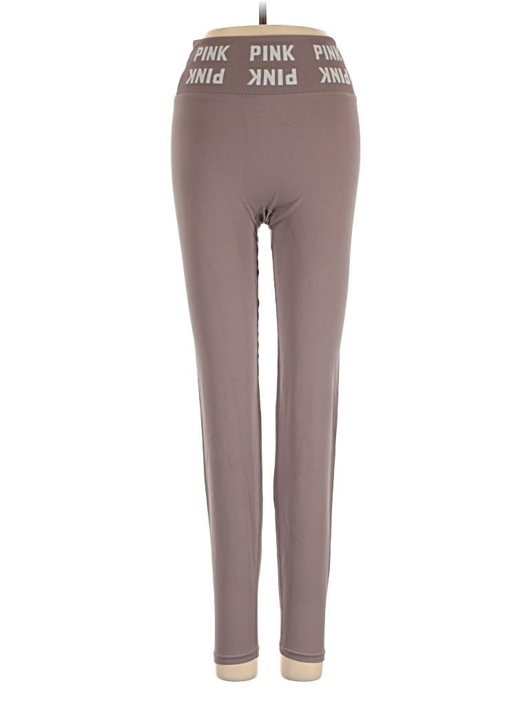 Pre-owned Victoria's Secret Pink Active Pants In Gray