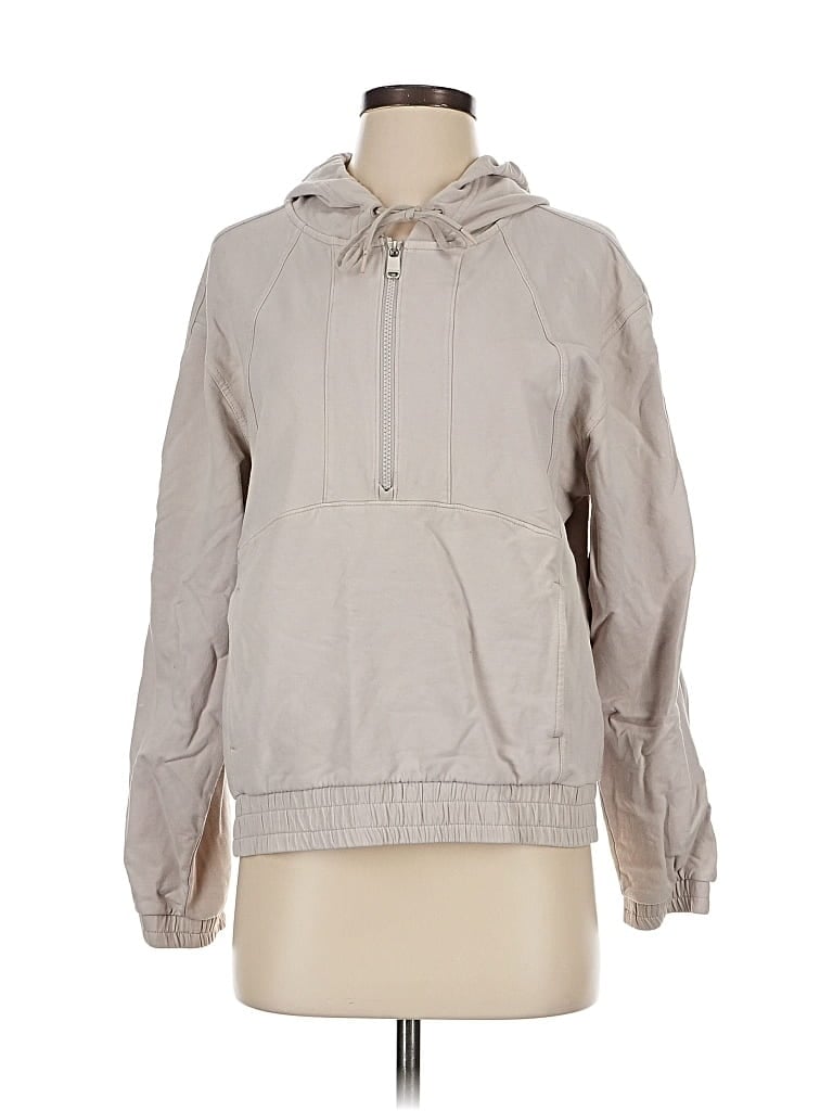 Pre-owned Athleta Sweatshirt In Brown