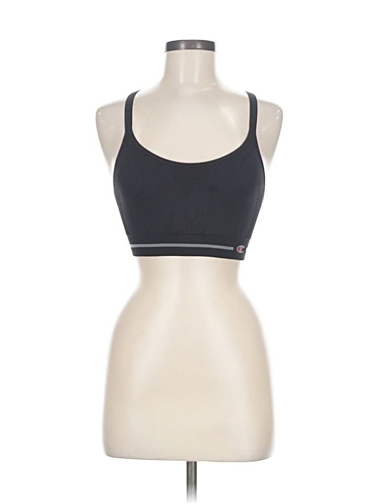Pre-owned Champion Sports Bra In Black