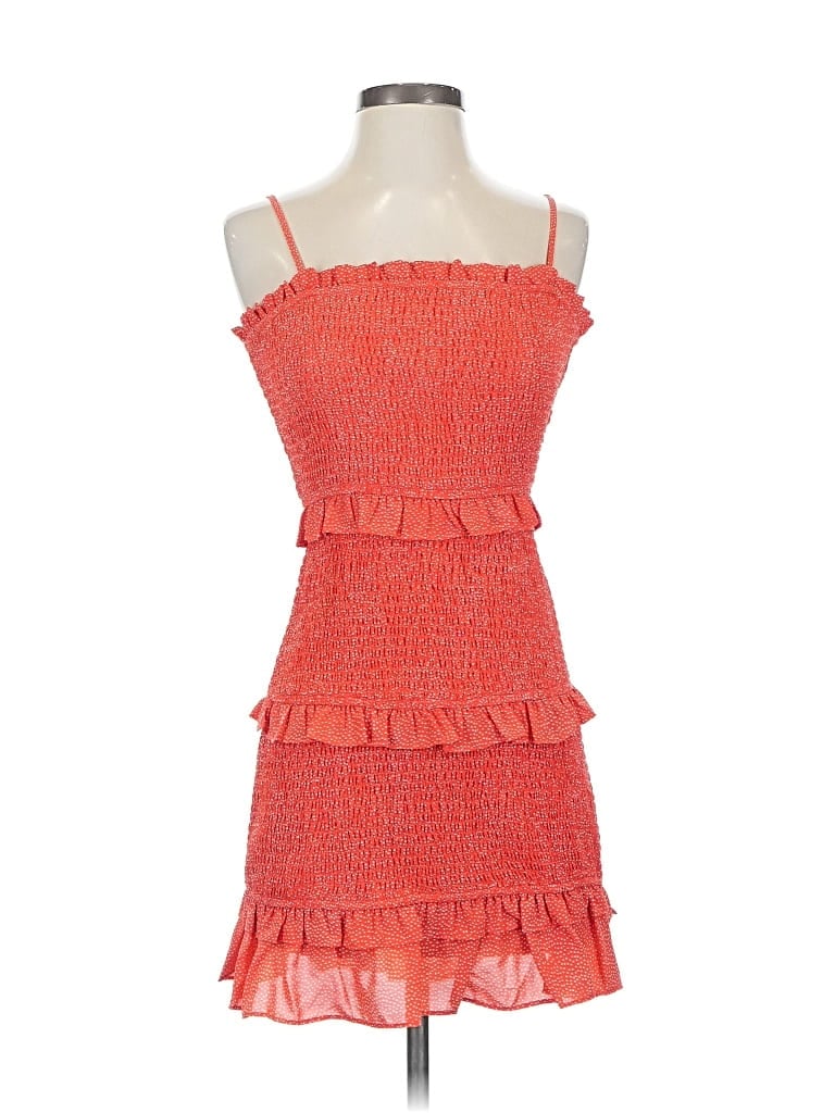 Pre-owned Le Lis Cocktail Dress In Orange