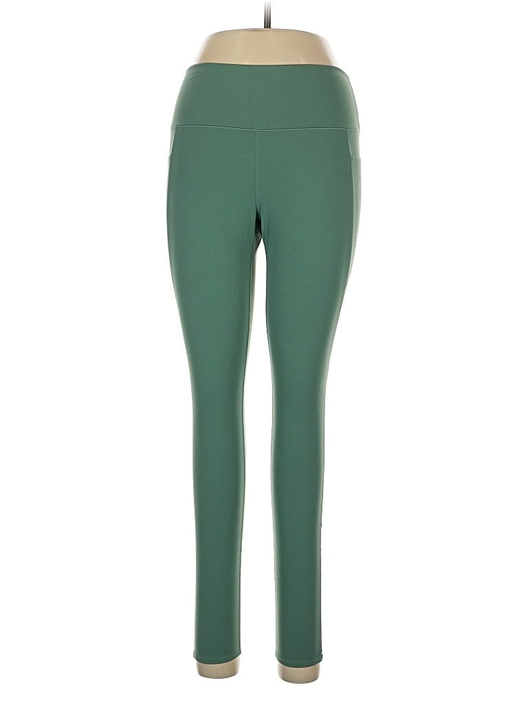 Pre-owned Uniqlo Active Pants In Green