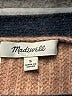 Madewell Stripes Brown Wool Pullover Sweater Size S - photo 6