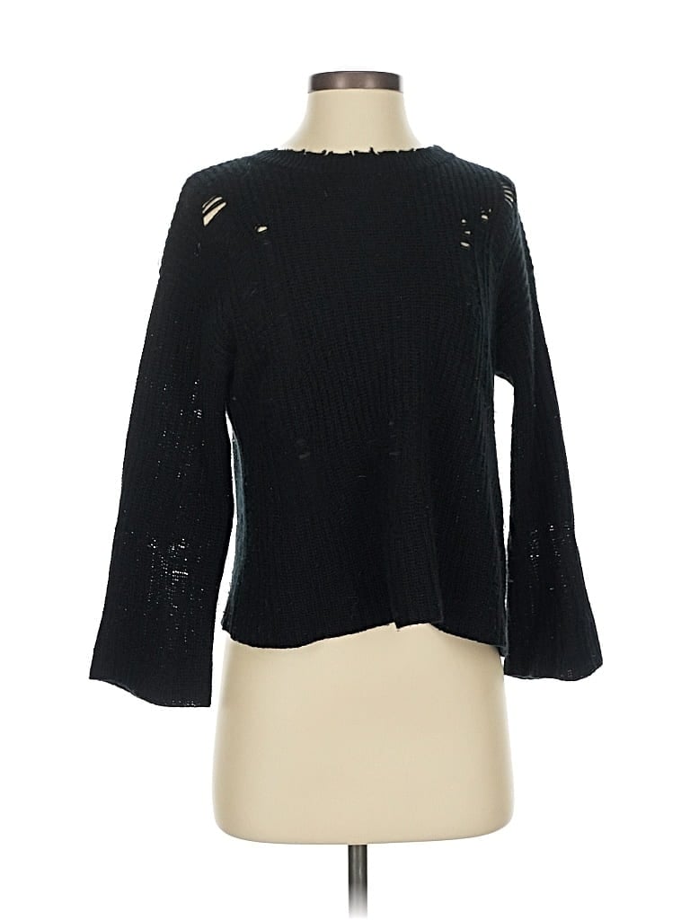 Pre-owned Autumn Cashmere Pullover Sweater In Black