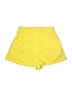 Zara Solid Yellow Shorts Size M - photo 2