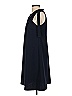 DKNY Solid Blue Black Casual Dress Size 4 - photo 5
