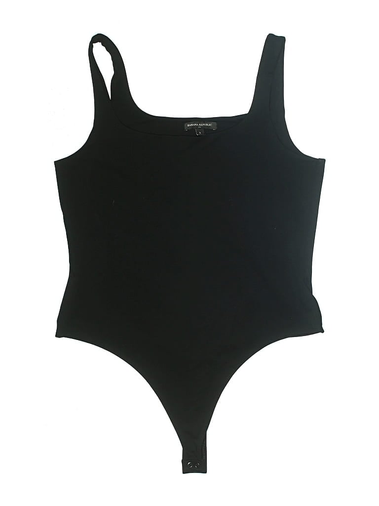 Pre-owned Banana Republic Factory Store Bodysuit In Black