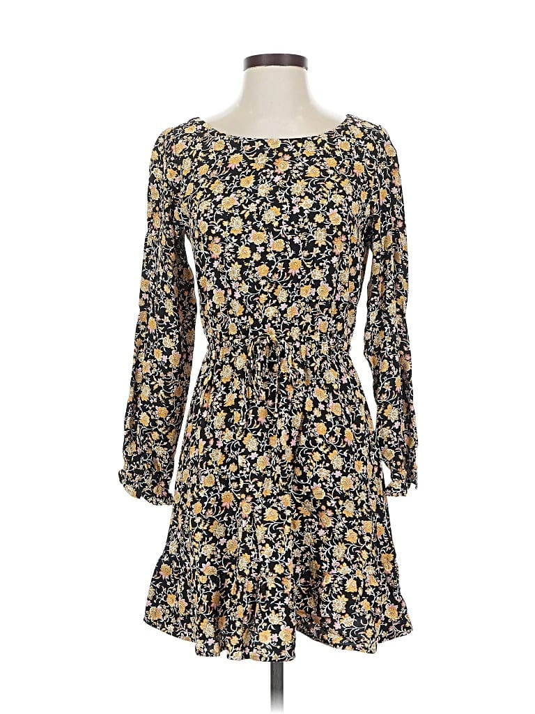 Pre-owned Ann Taylor Loft Casual Dress In Yellow