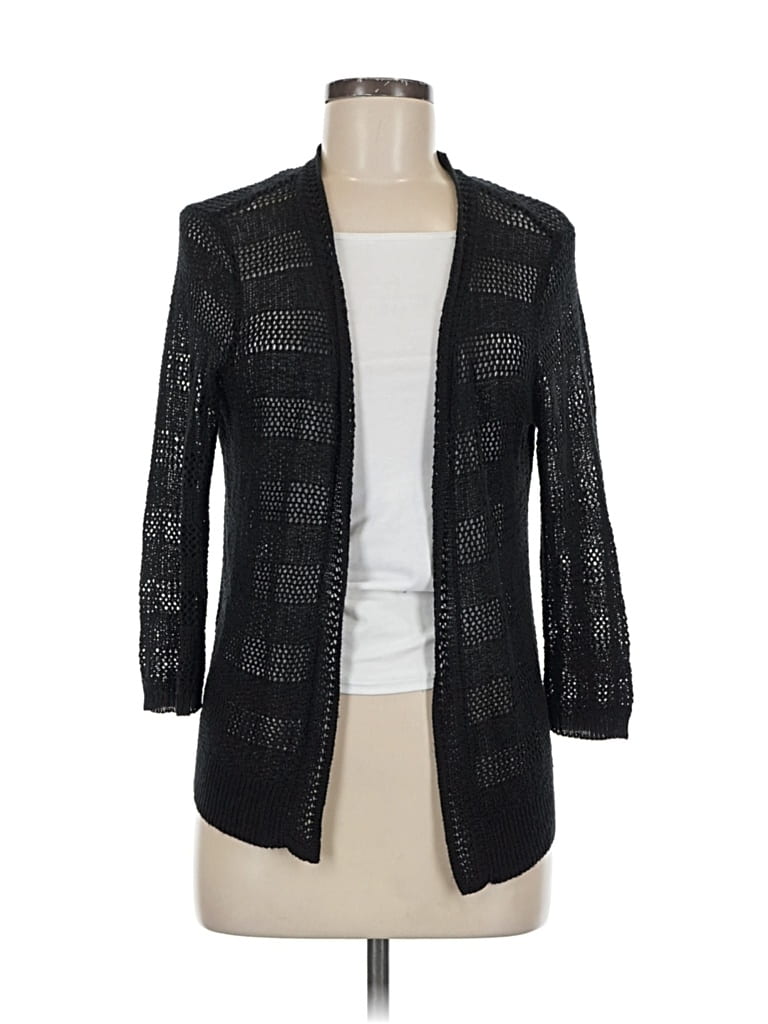 Pre-owned Charter Club Cardigan Sweater In Black