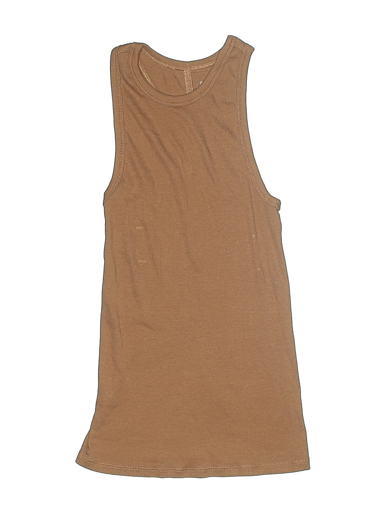 Pre-owned Everlane Kids' Sleeveless T-shirt In Brown