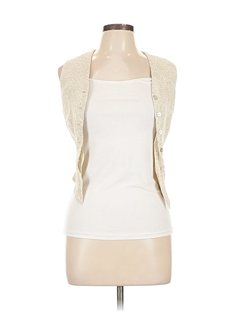Pre-owned Richards Vest In White