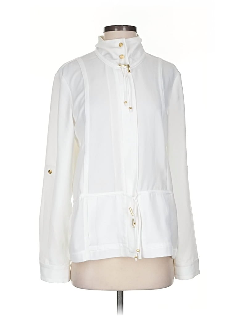 Pre-owned St John Track Jacket In White