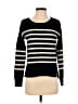 Joie Stripes Black Pullover Sweater Size XS - photo 1