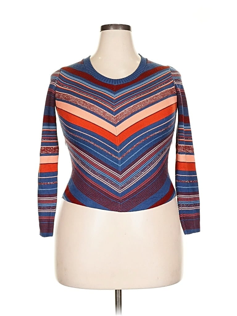 Pre-owned Barbara Lebek Cardigan Sweater In Blue
