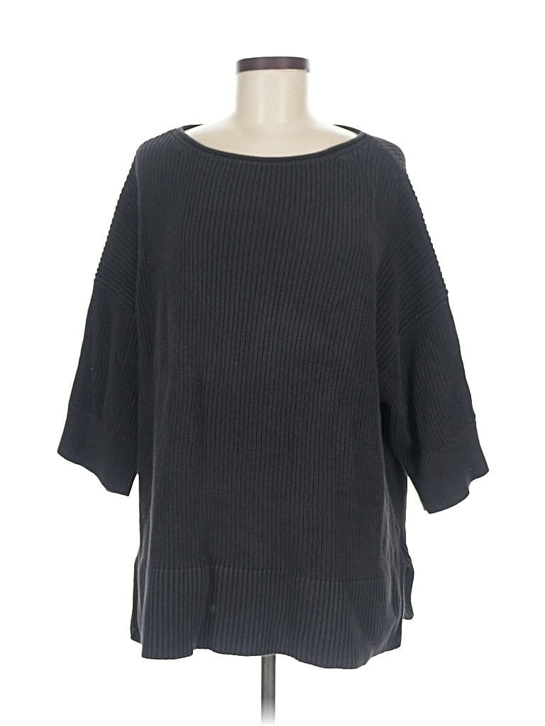 Pre-owned Gap Pullover Sweater In Black