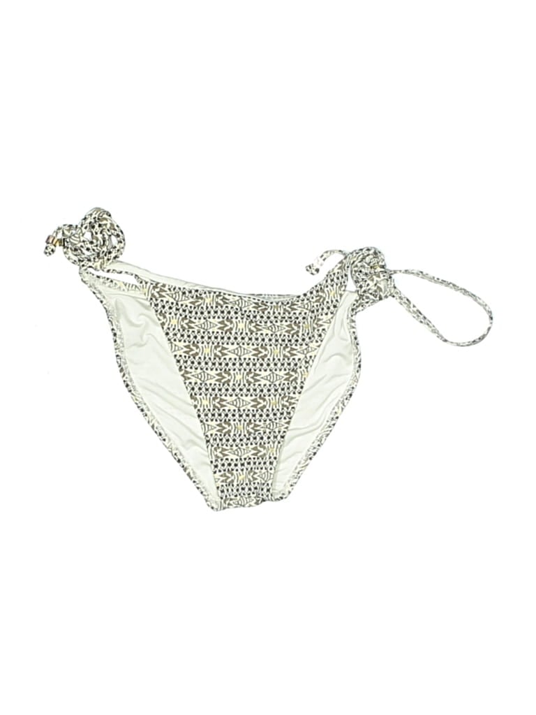 Pre-owned Letarte Swimsuit Bottoms In Silver