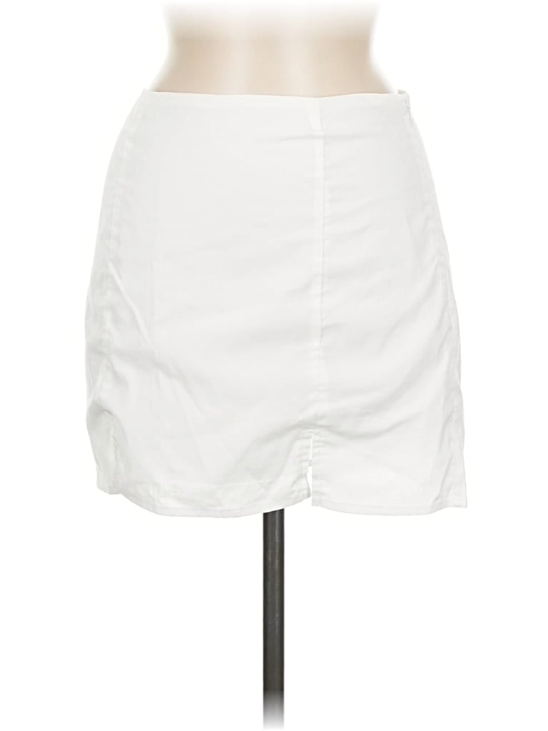 Pre-owned Emory Park Casual Skirt In White
