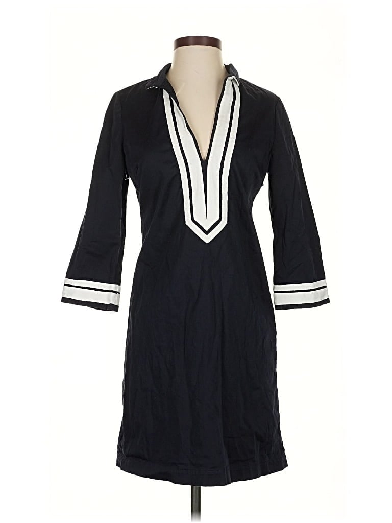 Pre-owned Tory Burch Casual Dress In Black