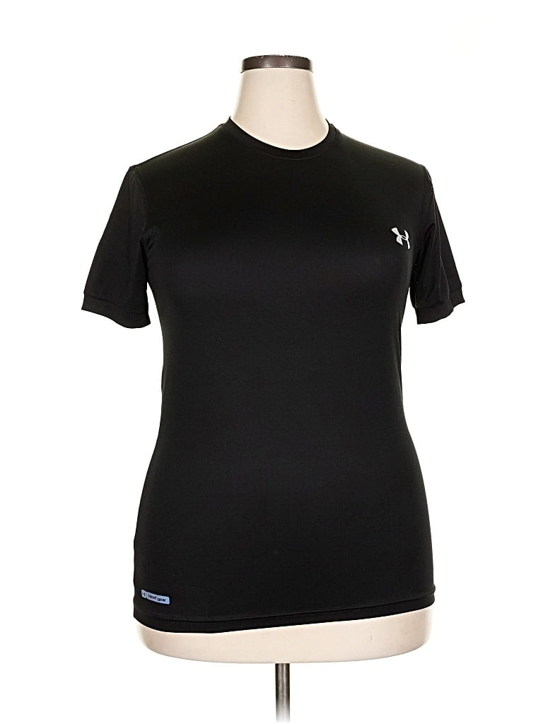 Pre-owned Under Armour Short Sleeve T-shirt In Black